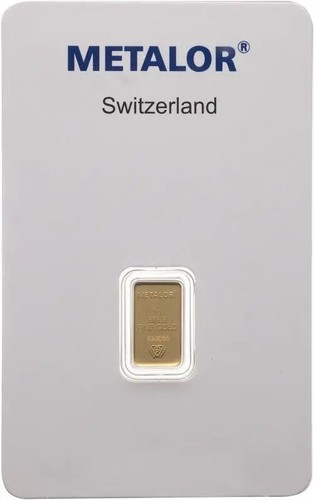Metalor switzerland gram - metalor, 1