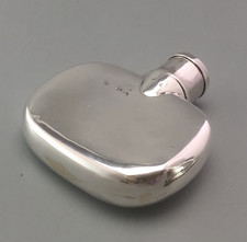 Victorian Silver Hip Flask &