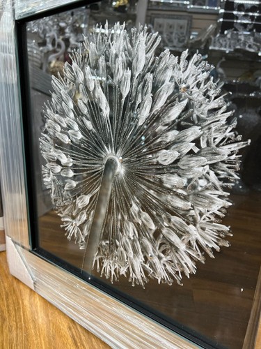 Black white closed flower - &,