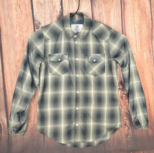 Adidas mens medium plaid - mens,