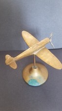 BRASS RAF MODEL SPITFIRE ON