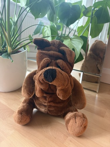 Debenhams vintage brown dog - vintage,