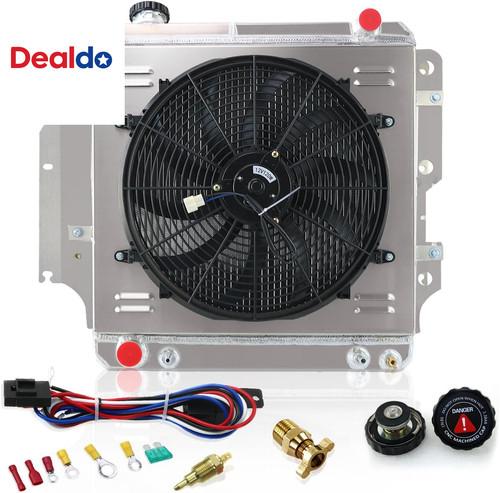 Row aluminum radiator - row,
