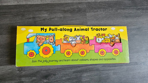 Pull along animal tractor - pull,