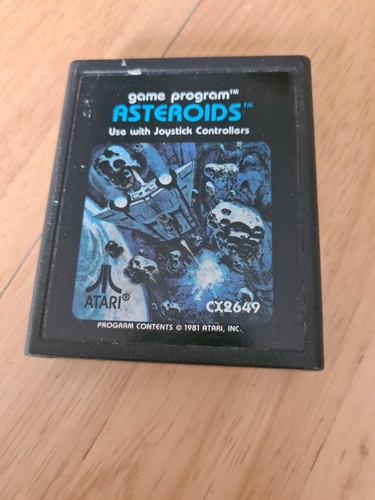 Asteroids atari 2600 cart - atari, only