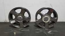 VOLKSWAGEN TRANSPORTER T5 2004 ALLOY WHEELS SET 18 INCH ET53 5 DOUBLE SPOKE