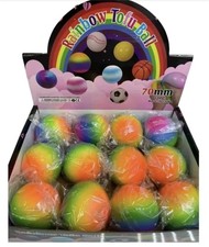 Rainbow squishy ball - rainbow,