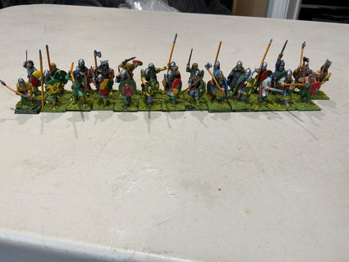 28mm viking warriors metal - viking,