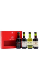 Taylor's - Chip Dry, Select Reserve, LBV & Tawny Port Miniature Gift Pack 5cl...