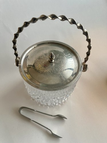 Vintage epns silver plated cut - vintage,