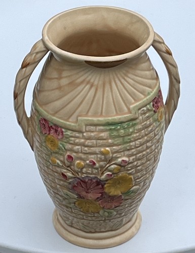 Vintage floral vase - vintage,