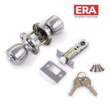 ERA Chrome Entrance Door Knobs