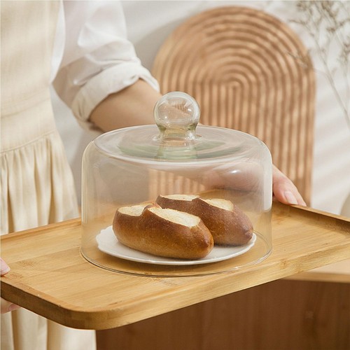 Glass cake stand cover - stand,