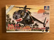 Italeri 1/72 OH-6A Cayuse Gunship Helicopter
