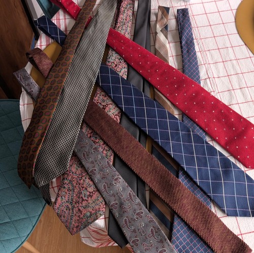 Mens neckties mixed silk - neckties,