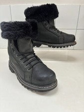 Green CAT boots 6 39 wide fit
