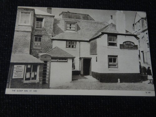 Ives the sloop inn - inn, postcard