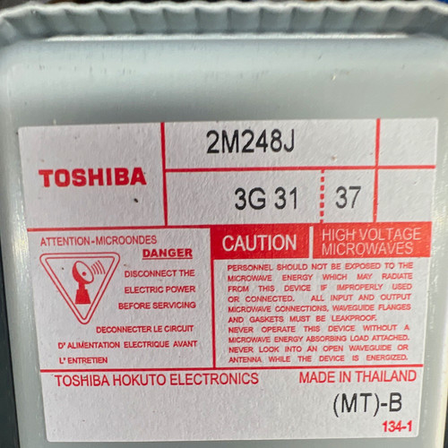 Toshiba microwave magnetron - toshiba,