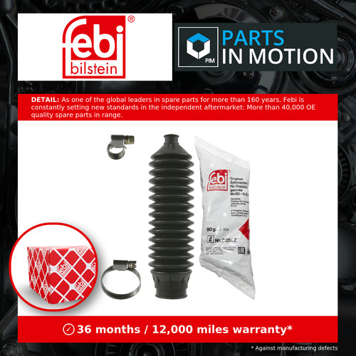 Steering rack boot fits ford - boot,