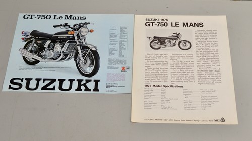1975 suzuki 750 mans - , gt