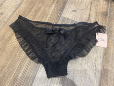 Agent Provocateur Vintage Black "ELEANOR" Knickers - MEDIUM - New with Tags!