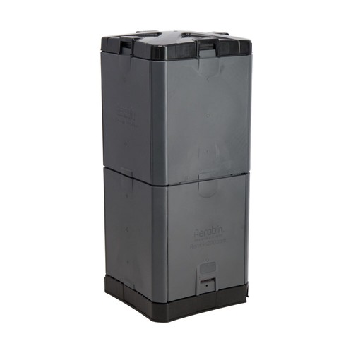 Aerobin 200l grey - aerobin, composting