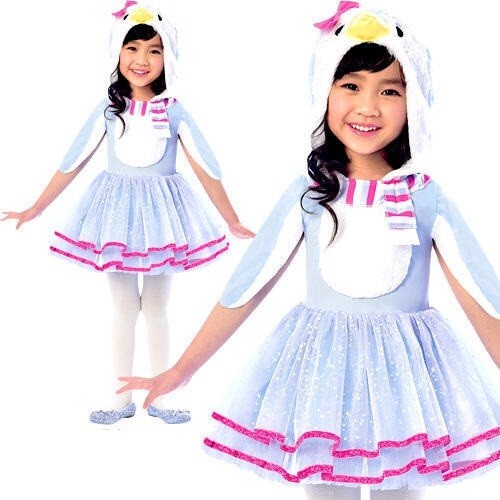 Penguin girl fancy dress - penguin, girl's
