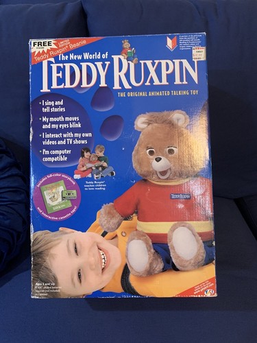 Vintage teddy ruxpin - teddy,