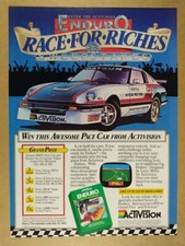 1983 Activision Enduro Datsun