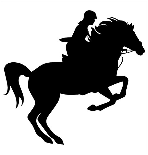 Horse large vinyl - , sticker