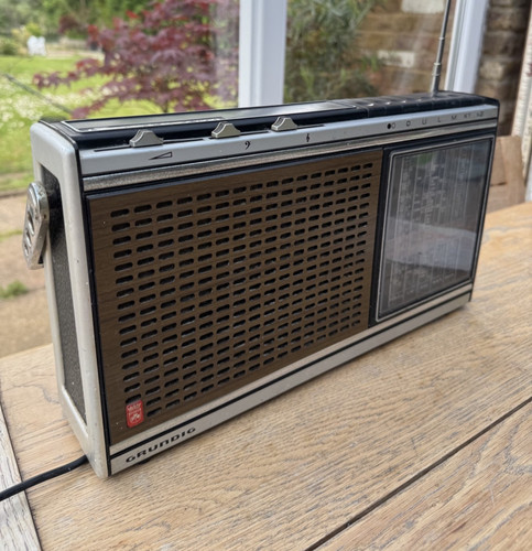 1970s grundig radio large - 1970s,