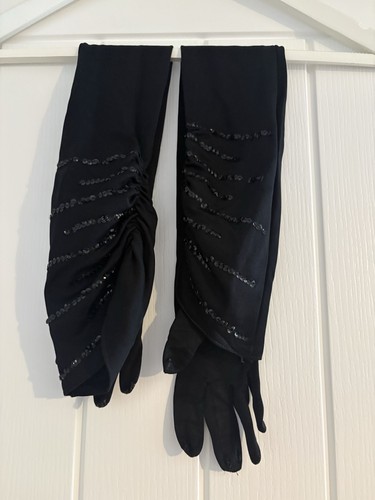Long black evening - long,