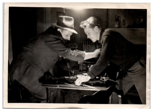 Old photograph two - old, arguing