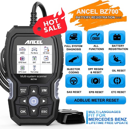 Obd2 scanner for mercedes benz - scanner,