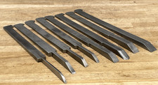 8 Vintage Plough Plane Irons 1