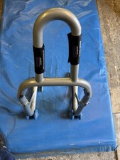 Oxford Premium Universal Front Motorcycle Motorbike Paddock Stand Silver