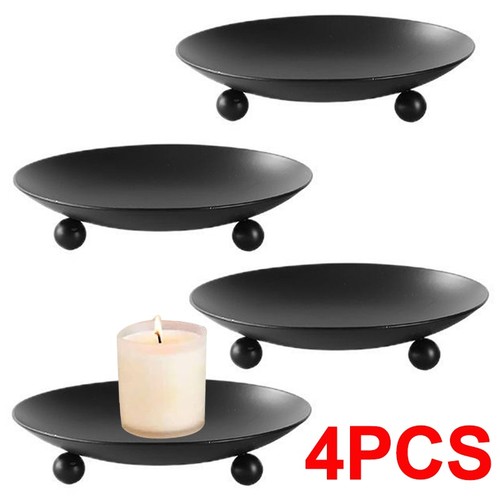 4pcs pillar candle holders - 4pcs,