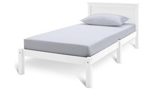 Habitat Brooklyn Single Bed Frame - White