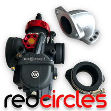 NIBBI PE26 PIT BIKE CARBURETTOR & ADJUSTABLE INTAKE MANIFOLD fit 150cc 160cc