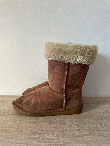 Ladies brown suede pull - ladies,