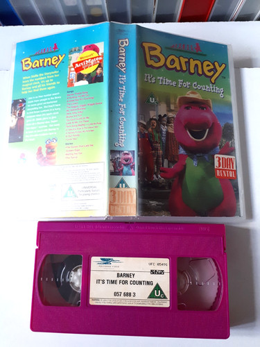 Barney time for counting - barney, it's
