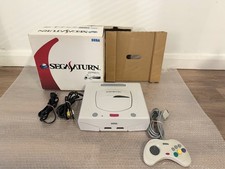 Sega Saturn White Console