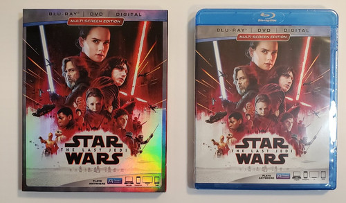 Blu ray star wars - the, last