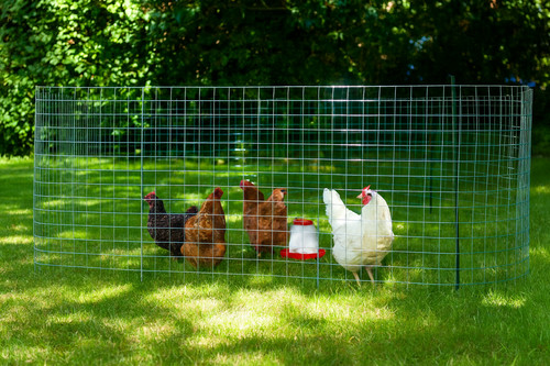 Stock fencing galvanised mesh - stock,