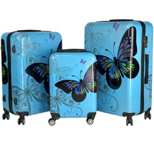 Butterfly Hard Shell 4 Wheel