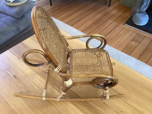 Child bent wood and rattan - bent,