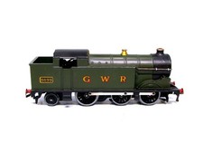 RARE EARLY HORNBY DUBLO 3 RAIL EDL7 0-6-2 TANK LOCO GWR GREEN H/SHOE EXCELLENT