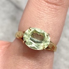Vintage Ring 9 ct Gold Light