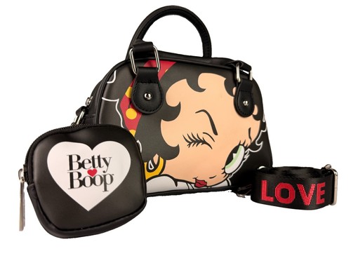 Betty boop crossbody barrel - crossbody,