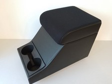 Land Rover Defender 90, 110, 130, Chubby Cubby Box BLACK MESH  Extra Padded Lid